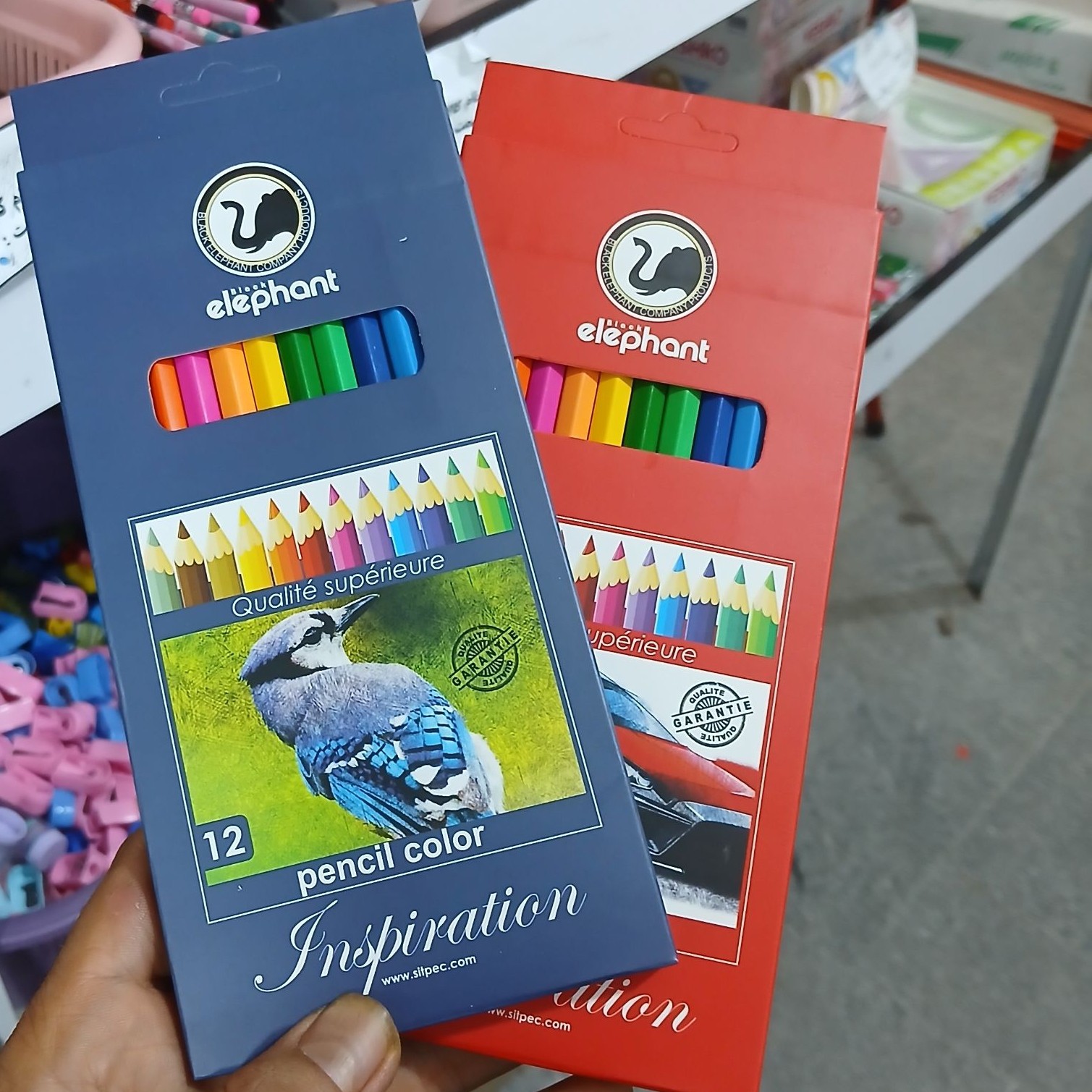 مدادرنگی فیل نشان 12 رنگه