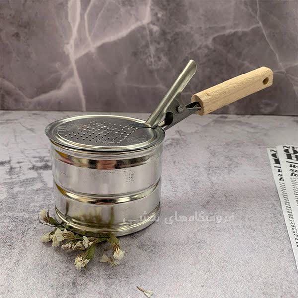 اسپند دود کن دسته چوبی بزرگ