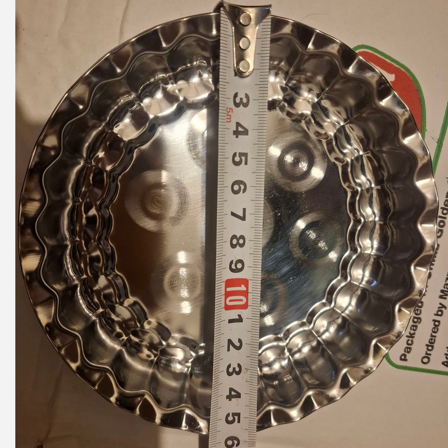 سینی استیل پیش دستی