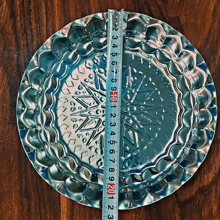 سرویس سینی استیل 5 عددی ساده موجوده